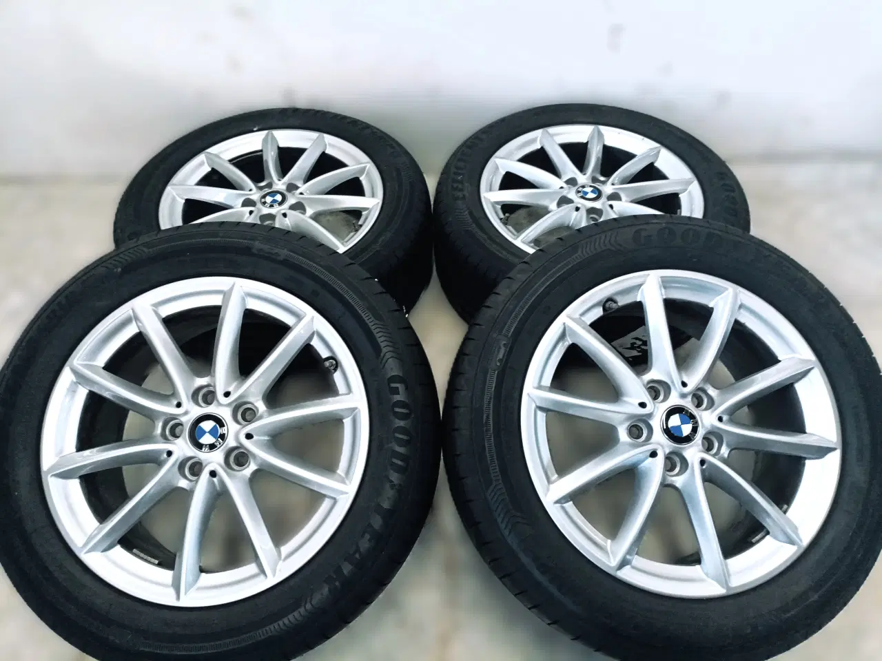 Billede 3 - 5x112 17" ET52 nav 66,6ø BMW sommersæt inkl.TPMS