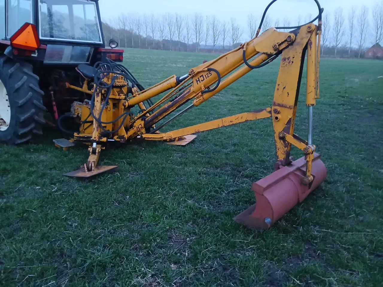 Billede 1 - Gravearm til traktor 