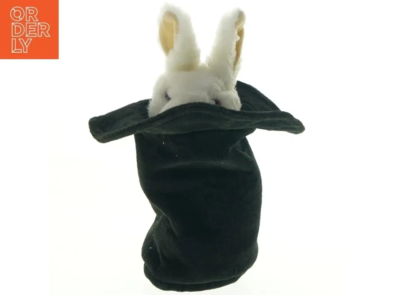 Billede 1 - Sort tryllehat med kanin (str. 31 cm)