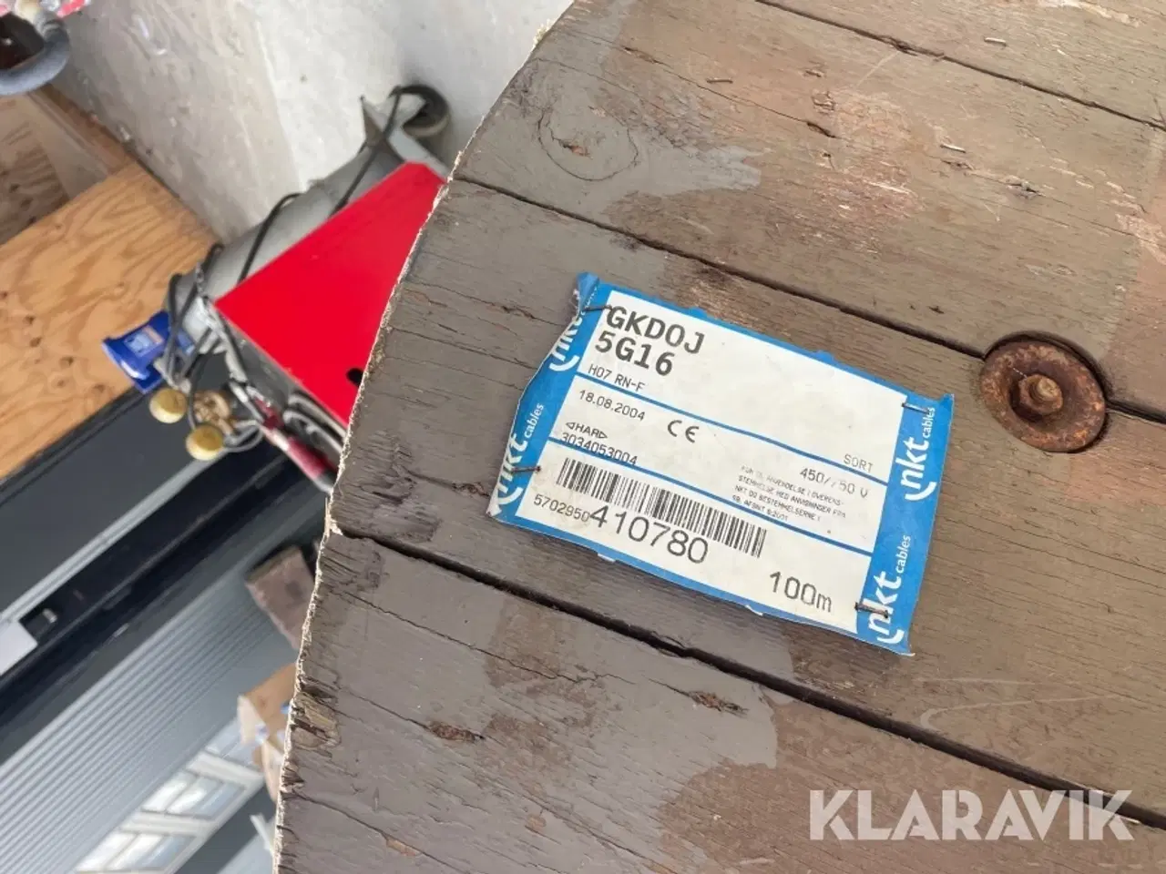 Billede 7 - Kabeltromle med 100 meter 63 ampere kabel