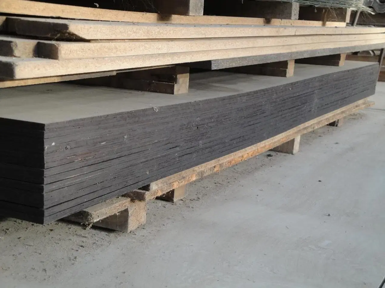 Billede 1 - Støbekrydsfiner, 1250 x 2500 x 12mm. Glat/Glat