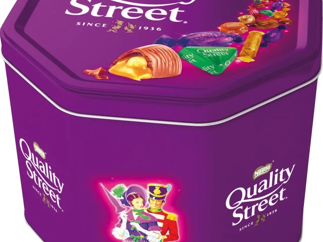 Billede 1 - stor dåse juleslik   2,5 kg 