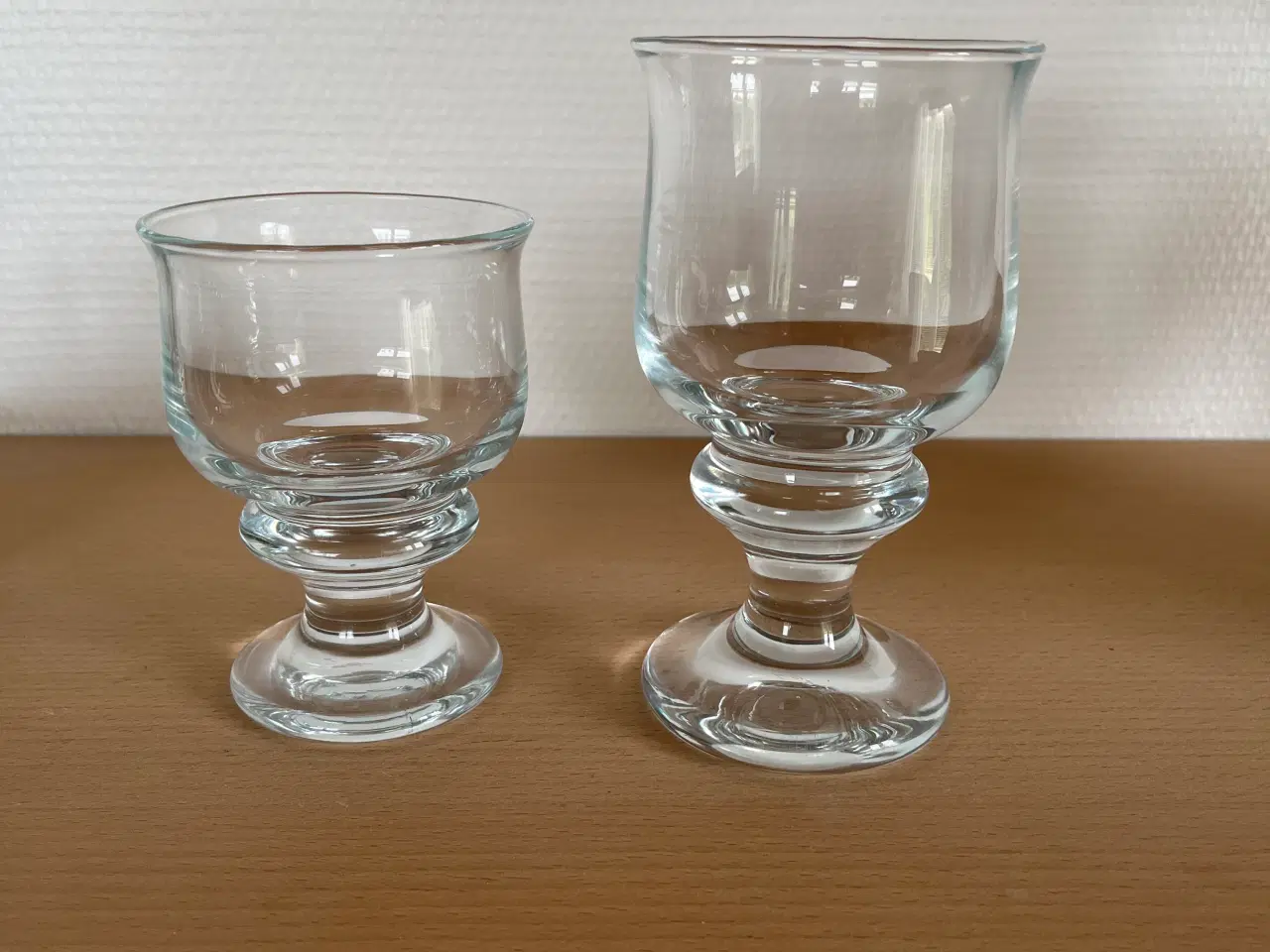Billede 1 - Tivoliglas, 9 rødvin, 5 ølglas pr stk