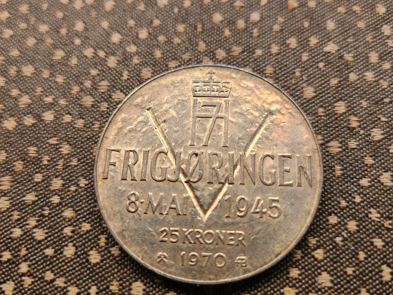 Billede 2 - Norge 25 kr. 1970 - Frigjøringen