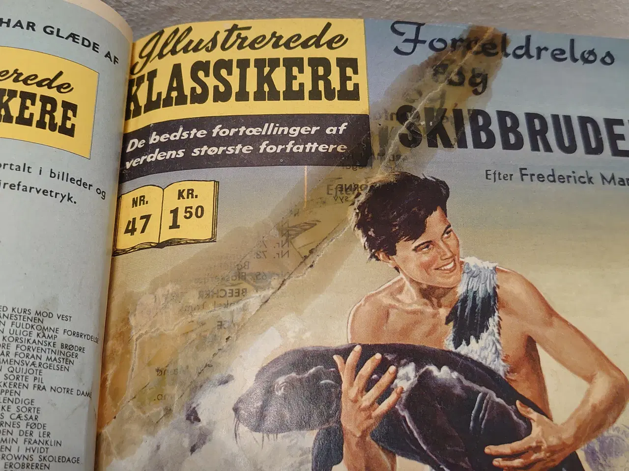 Billede 6 - 17stk indbundne serier.ill.Klassikere,Bonanza mm.