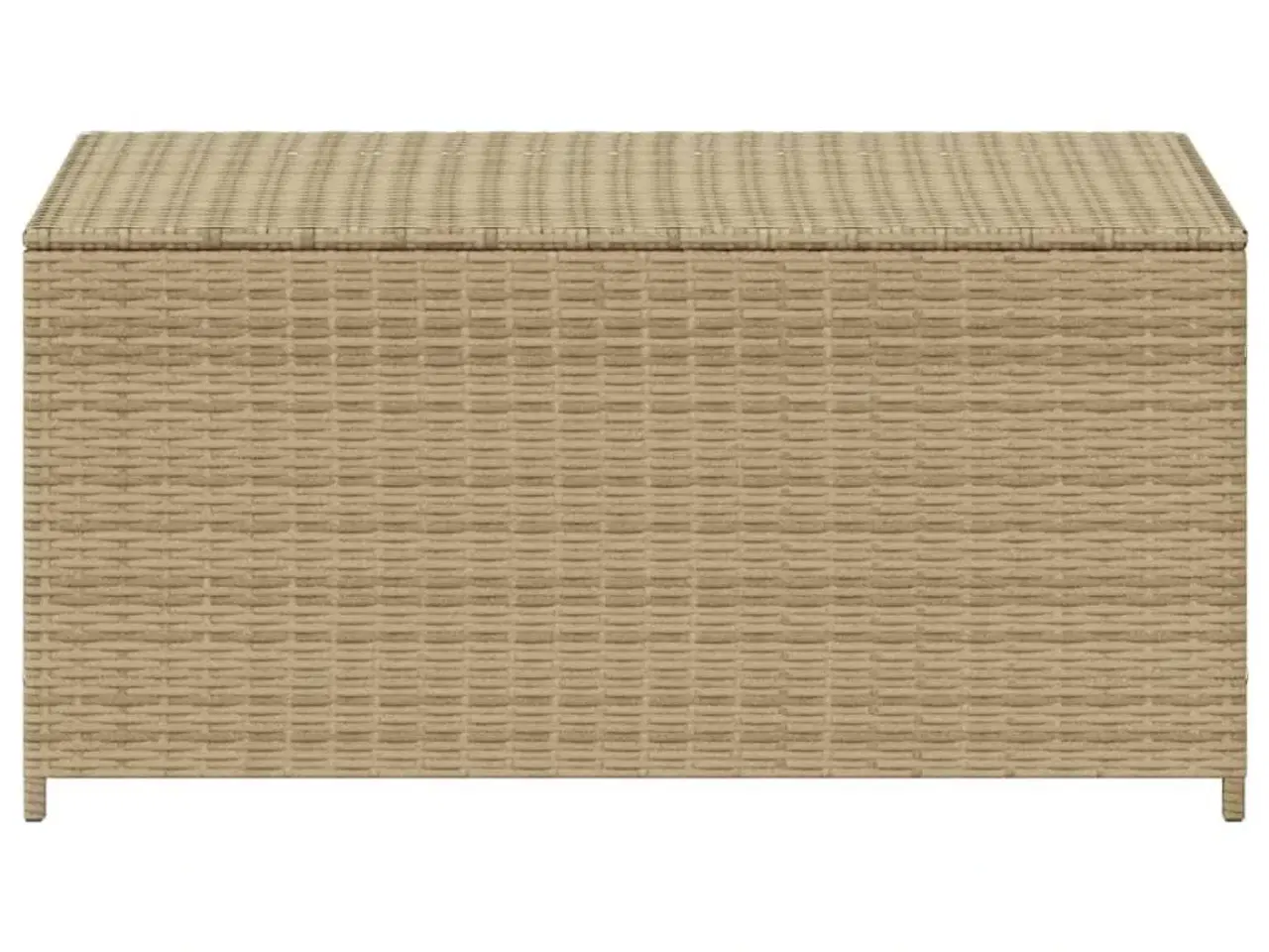 Billede 4 - Opbevaringsboks til haven 190 l polyrattan beige