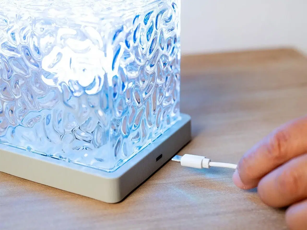 Billede 3 - Boralamp - Genopladelig LED nordlysprojektor