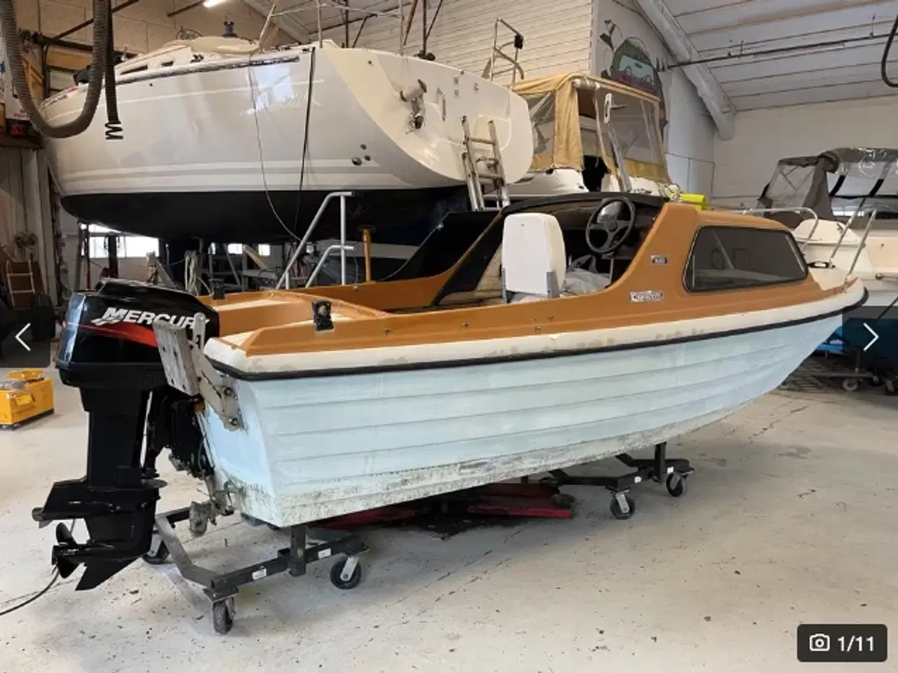 Billede 1 - Ældre Crescent 535 Classic med nyere motor