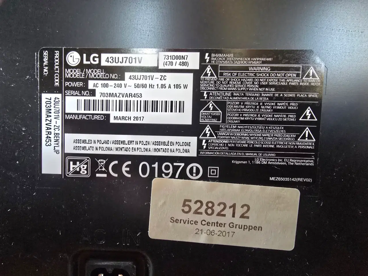 Billede 4 - LG 43” Smart TV – 4K UHD med Harman/Kardon-lyd