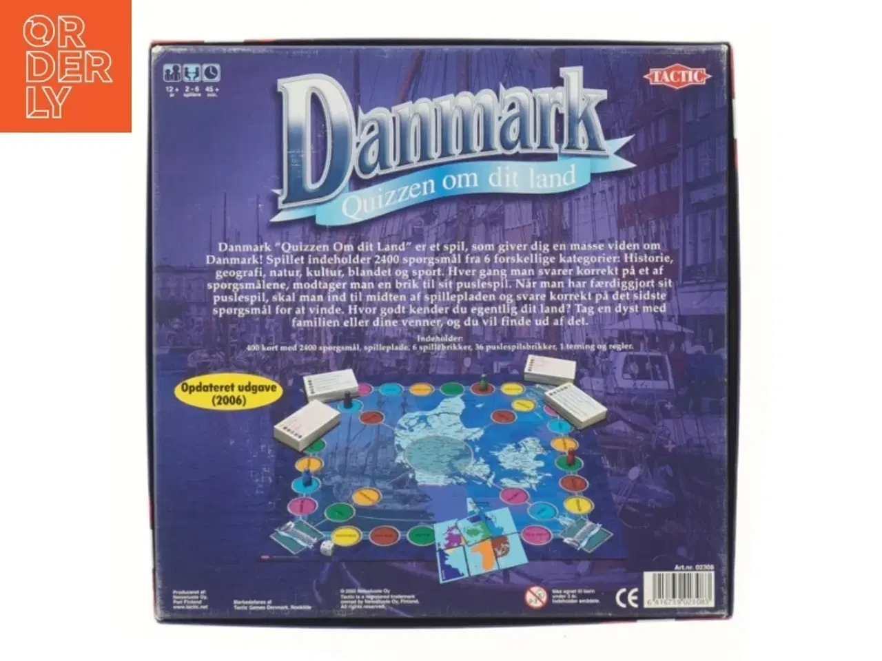 Billede 4 - Danmark Quizspil fra Tactic (str. 6x25x25 cm)