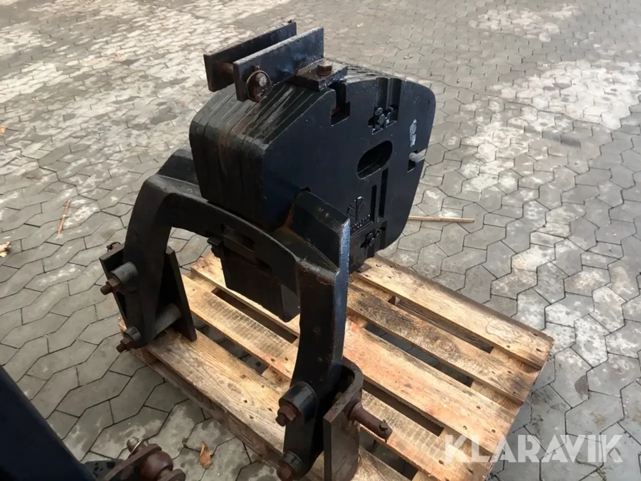 Billede 5 - Vægtramme + klodser New Holland