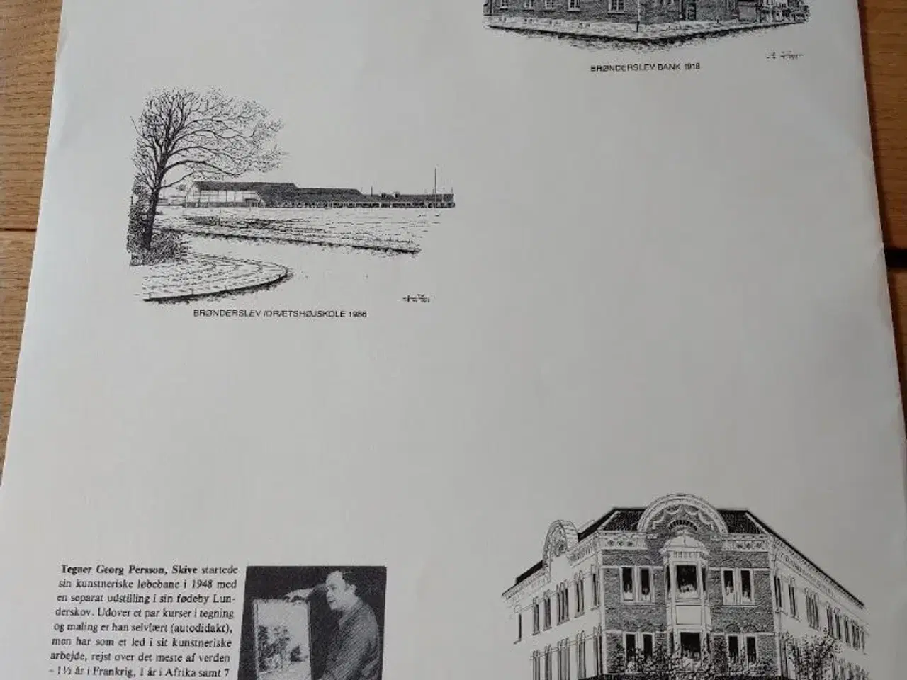 Billede 6 - 6 tegninger fra Brønderslev og omegn