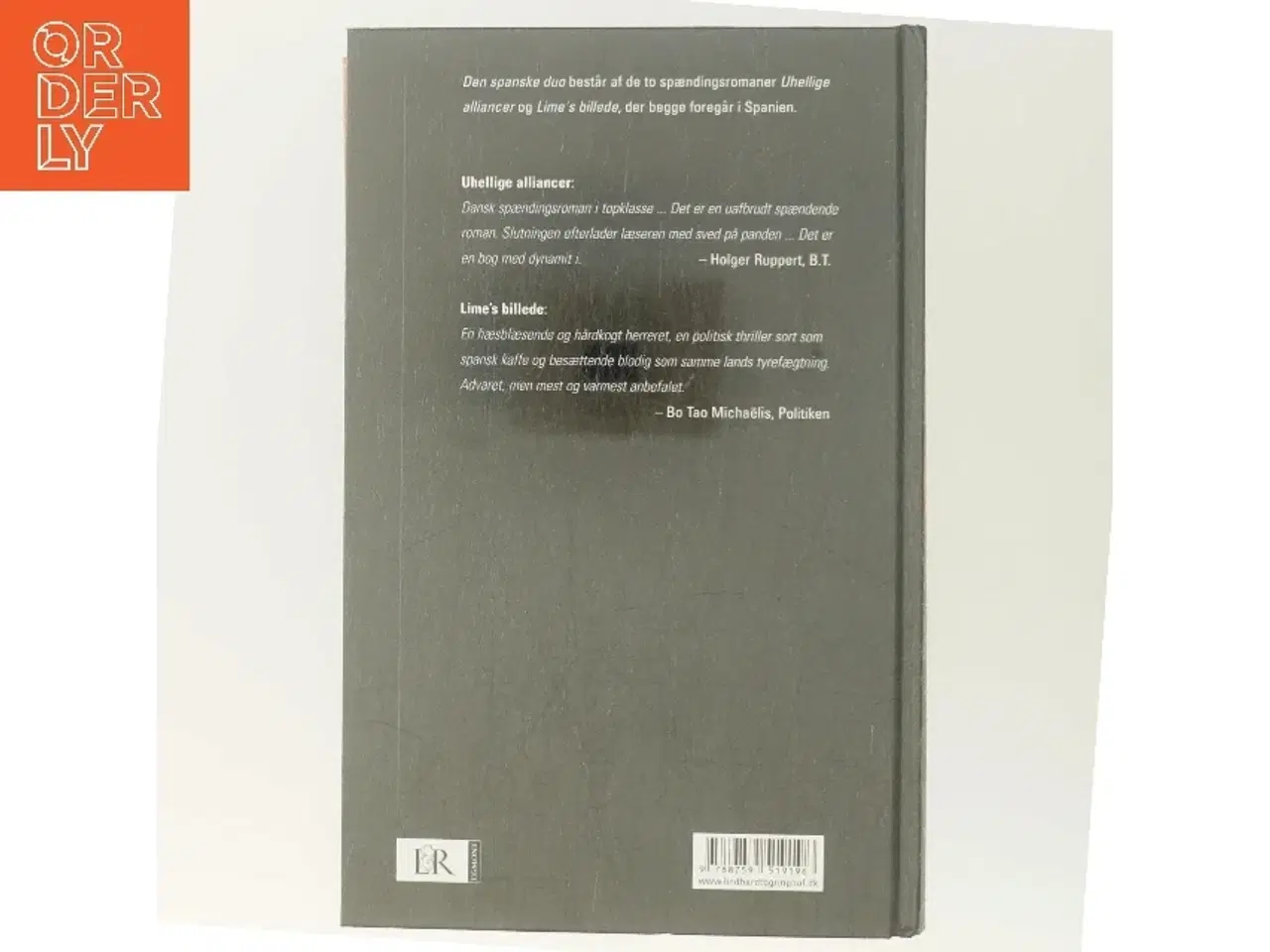Billede 3 - Den spanske duo : Uhellige alliancer, Lime's billede af Leif Davidsen (Bog)