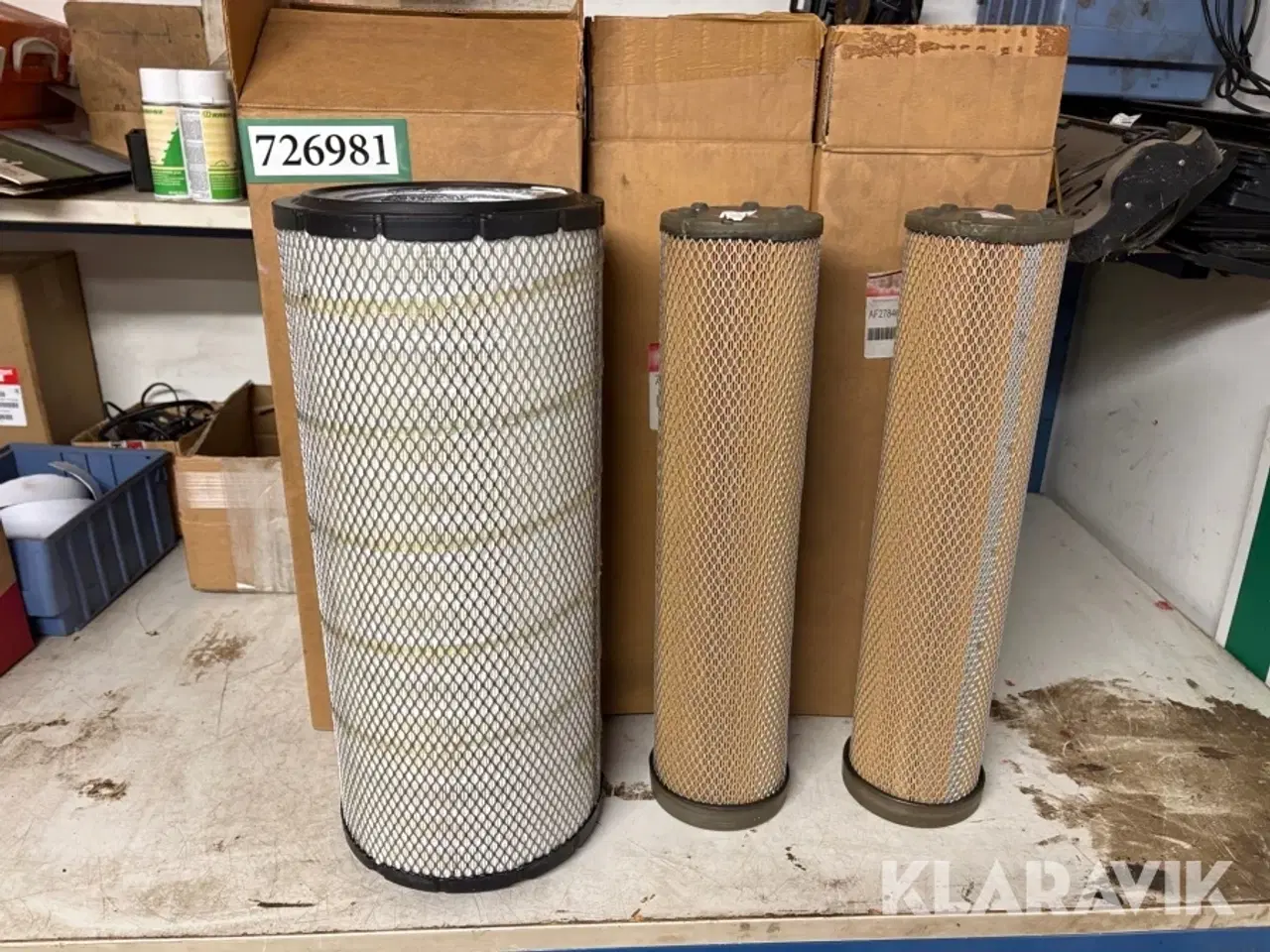Billede 2 - Luftfiltre - passer til case 821E