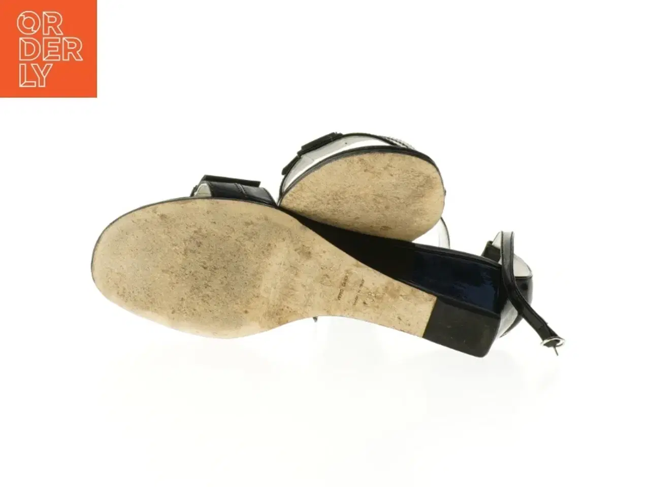 Billede 4 - Sorte højhælede sandaler fra Alberto Guardiani Guardiani (str. 38 )