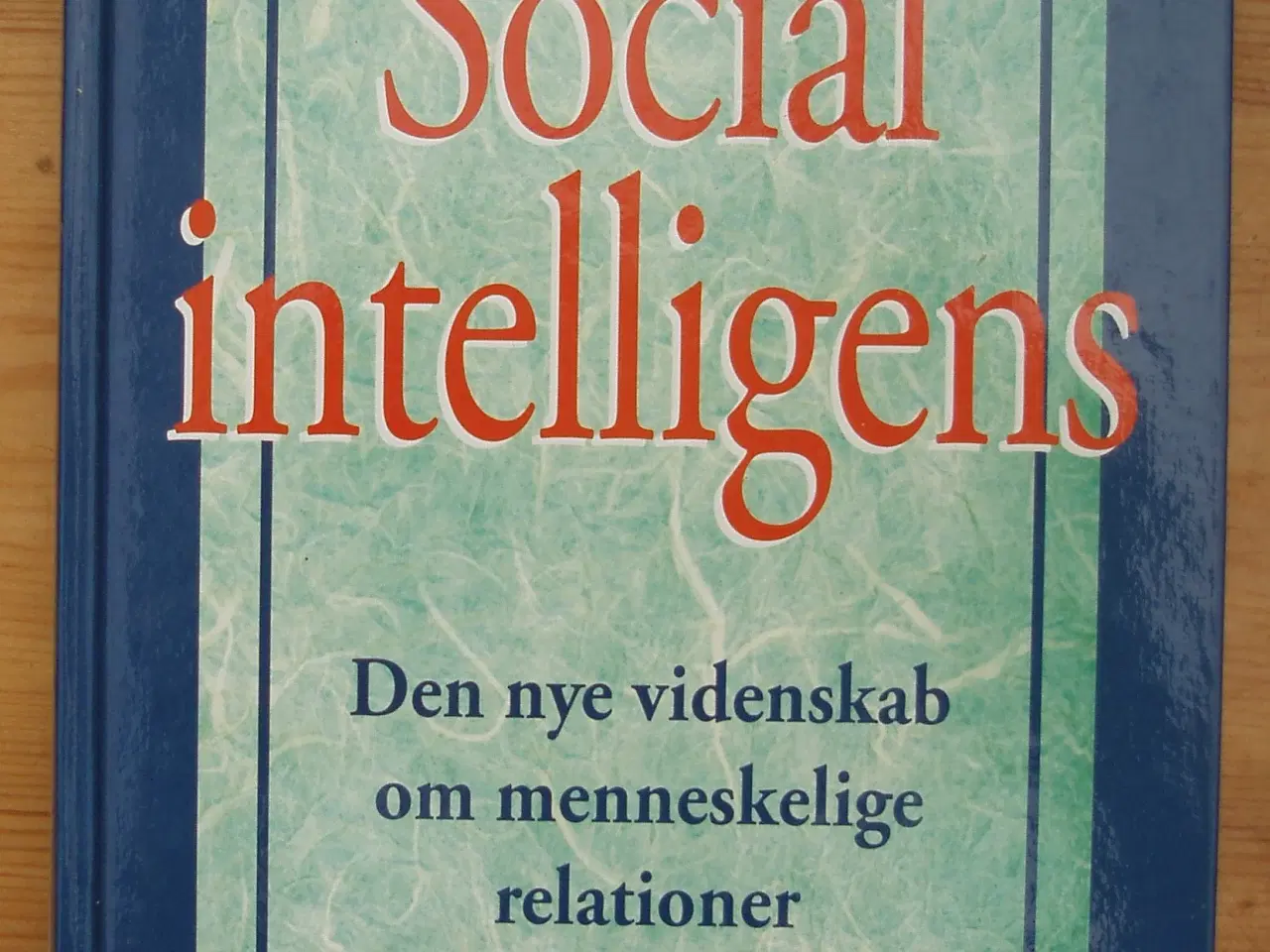 Billede 1 - Social intelligens af Daniel Goleman