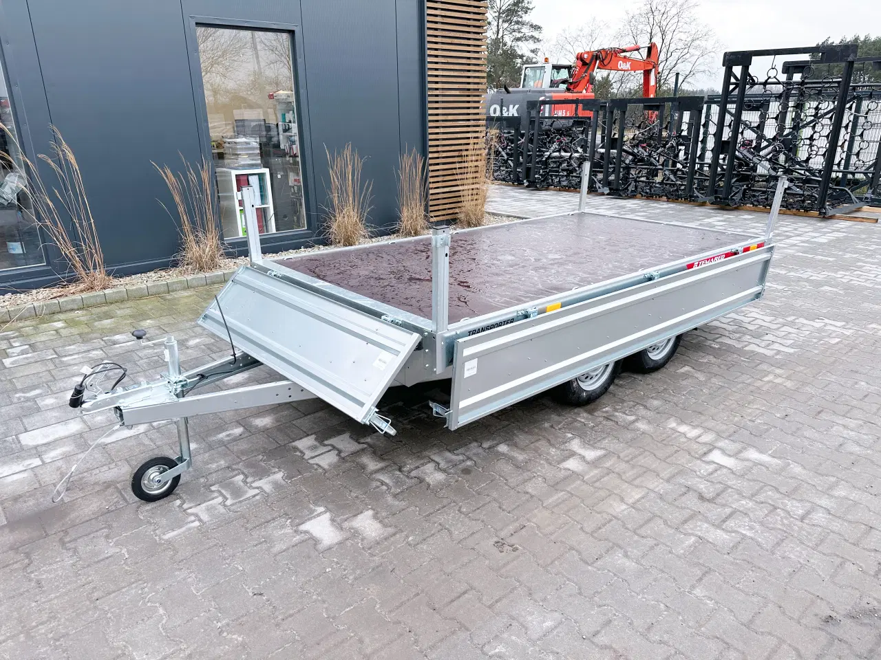 Billede 7 - TEMARED 3015/2 Boogietrailer Transporter stålsider