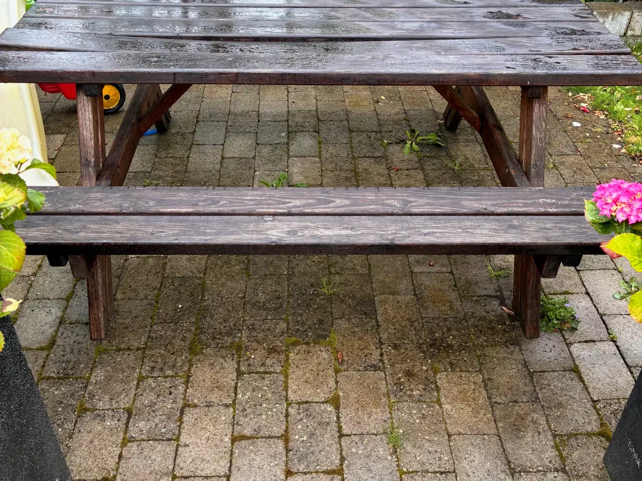 Billede 2 - Havebord og bænk