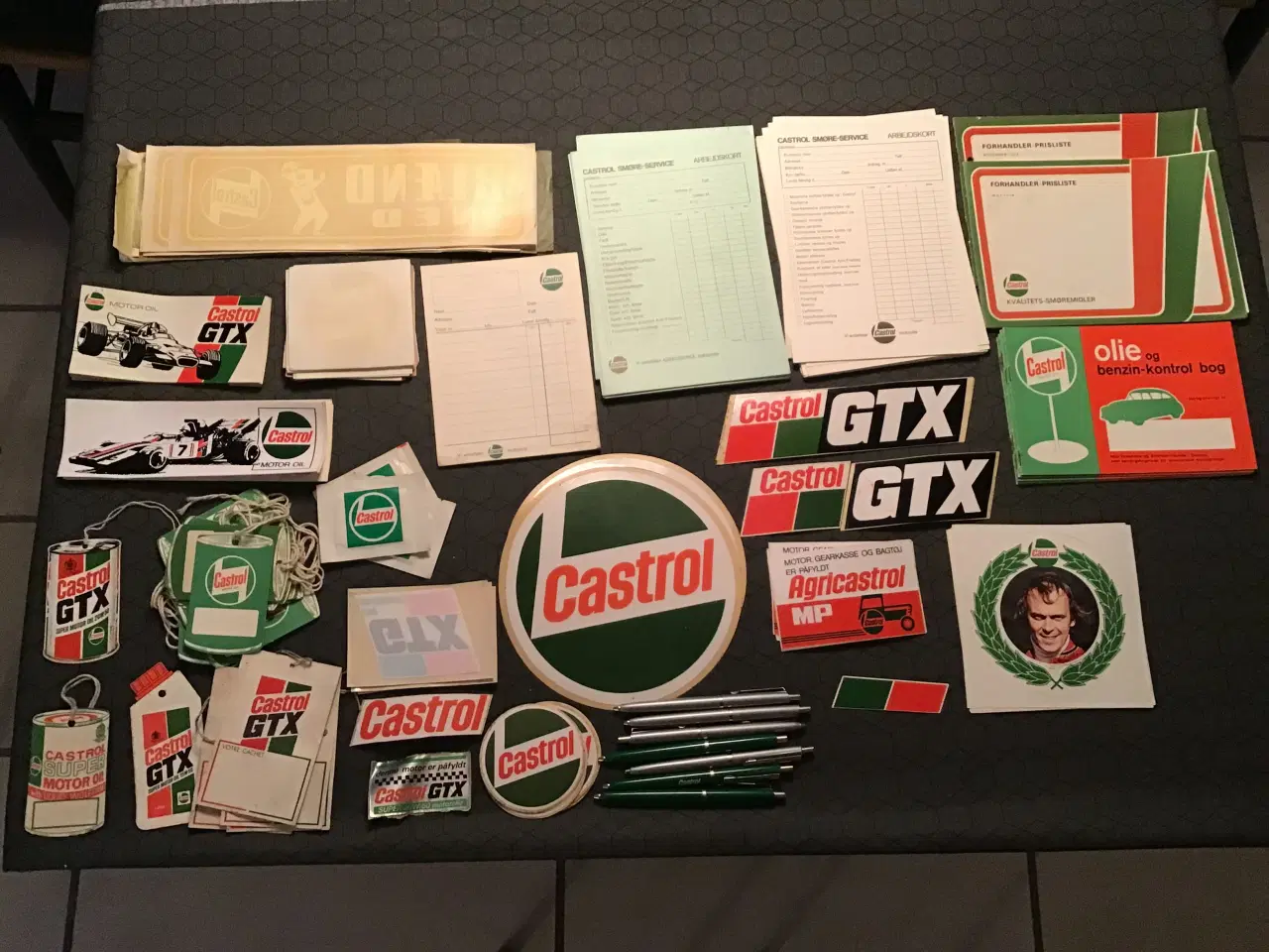 Billede 1 - Castrol reklame retro / ubrugte 