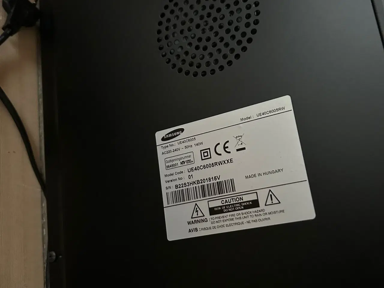 Billede 1 - Samsung 40" TV