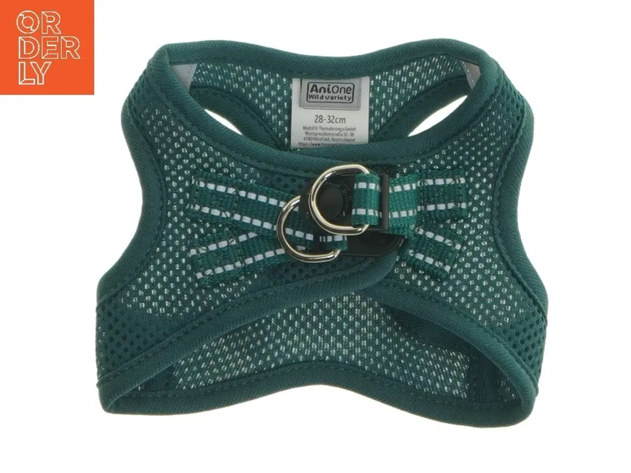 Billede 2 - Grøn AniOne hundesele fra Anione (str. 28-32 cm)