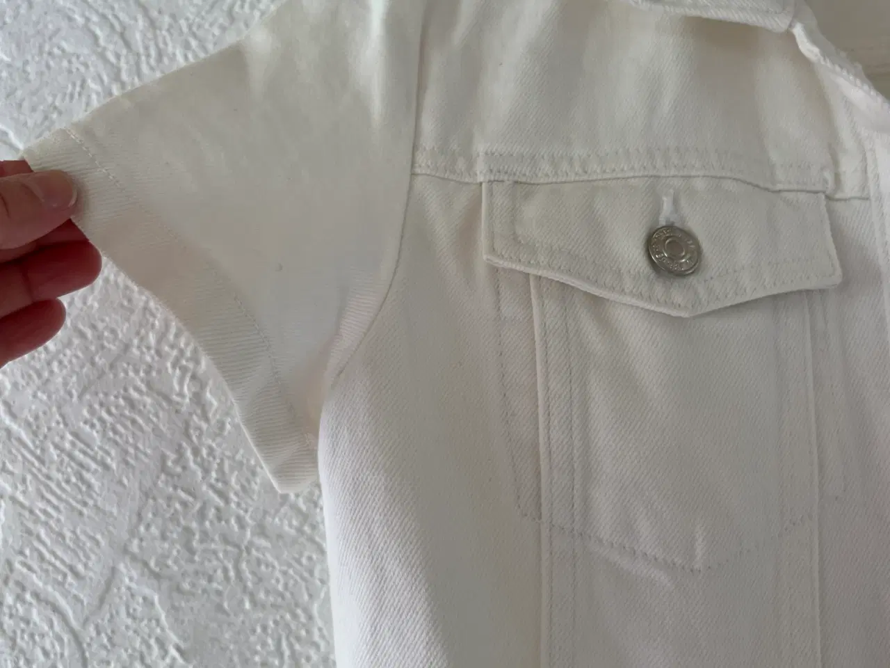 Billede 2 - Hvid Denim Kittlekjole (Str. S)