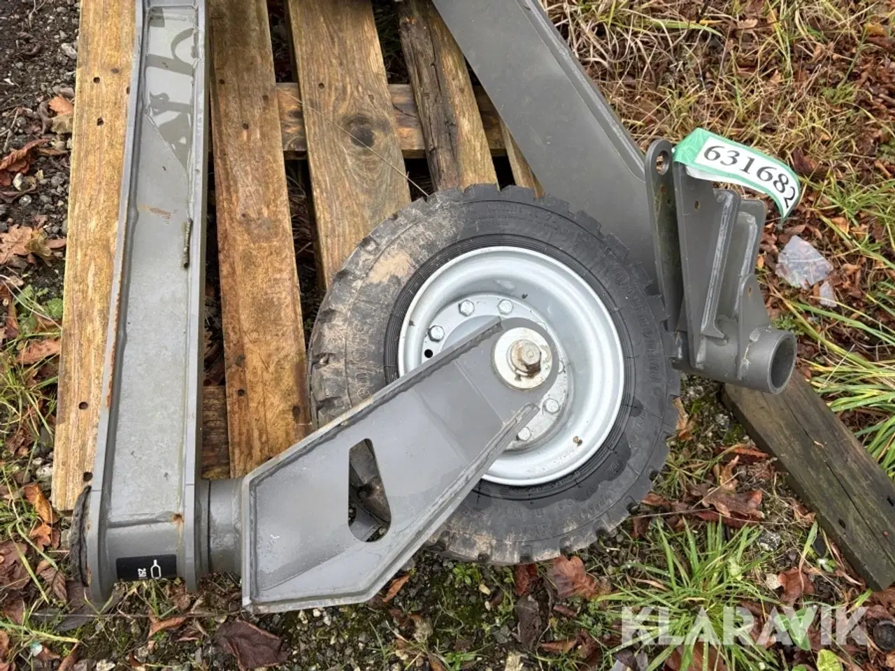 Billede 2 - Transporthjul mejetærsker 1 sæt