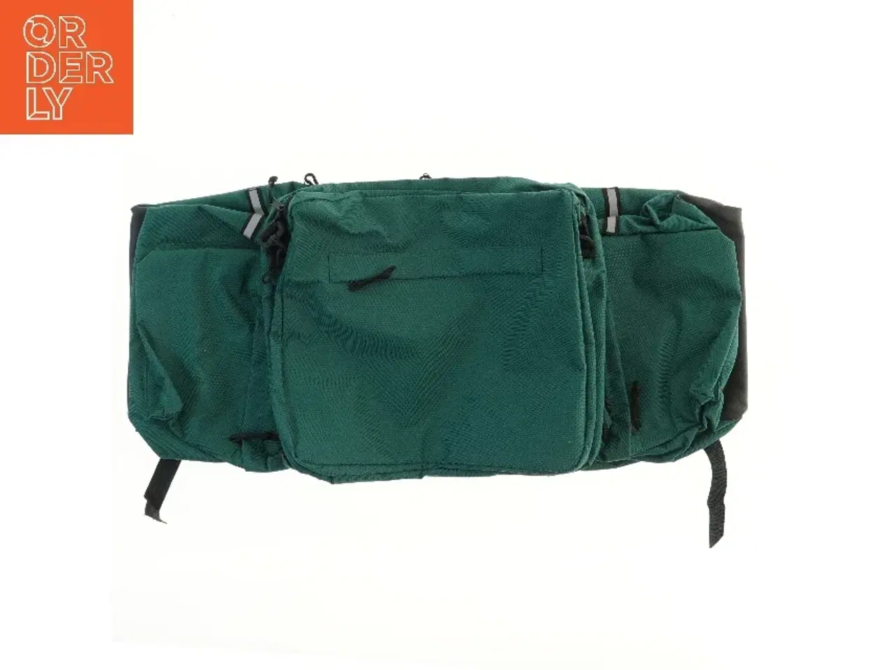 Billede 2 - Grøn cykeltaske (str. 76,5x35,5 cm)