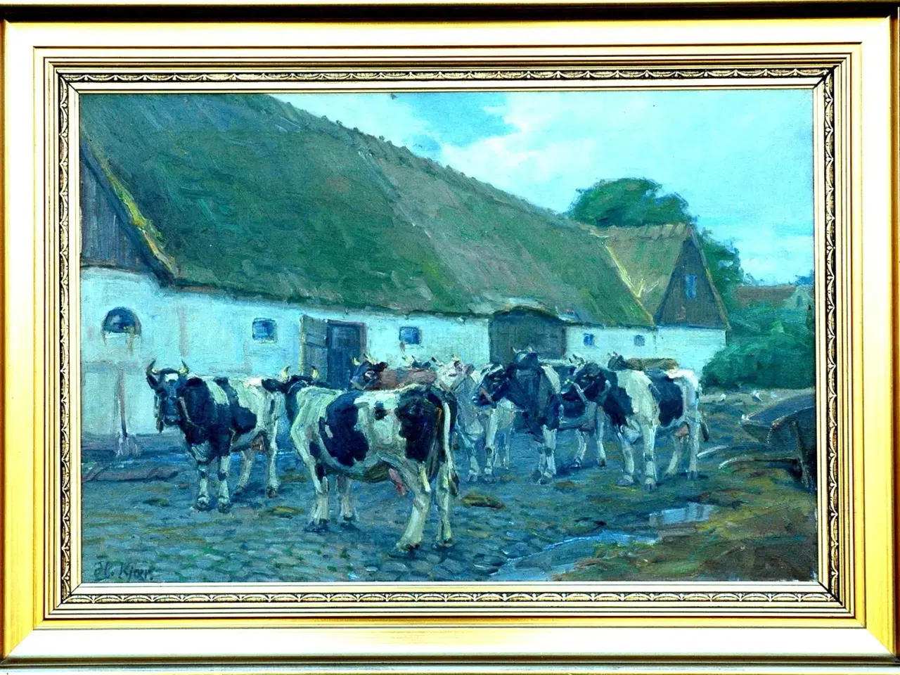 Billede 1 - Maleri af Harald Kjær (1876-1948)