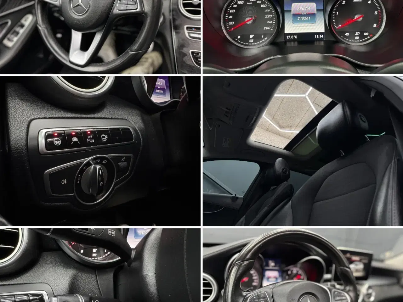 Billede 9 - Mercedes C220 d 2,2 AMG Line stc. aut.