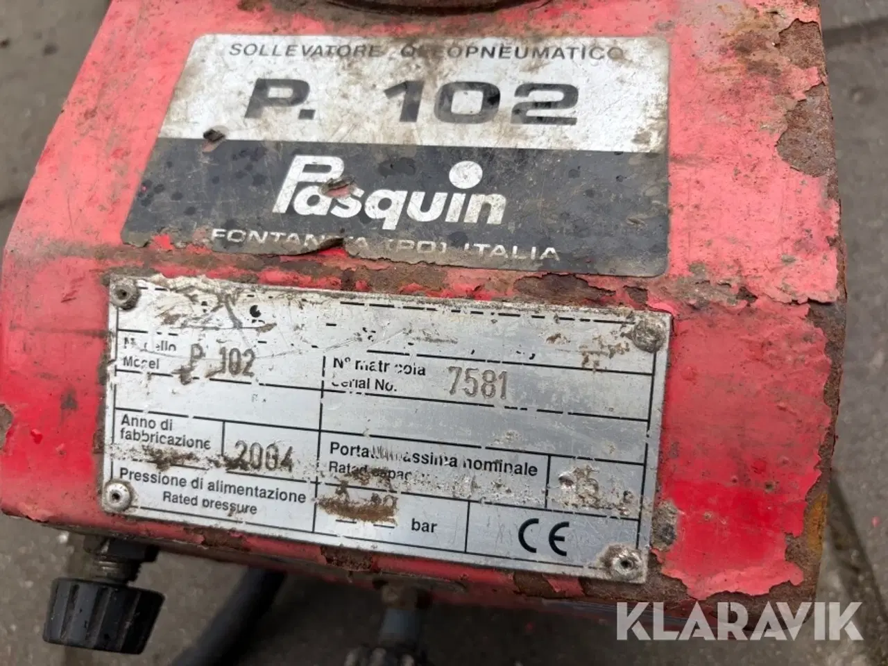 Billede 3 - Donkraft på luft Pasquin P102