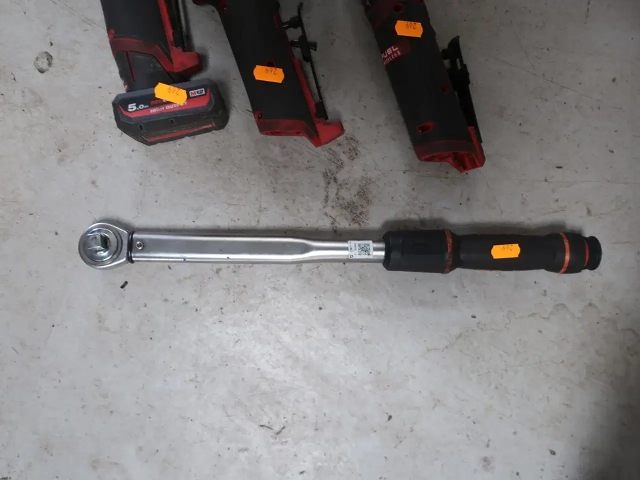 Billede 6 - 3 stk. slibemaskiner MILWAUKEE samt momentnøgle