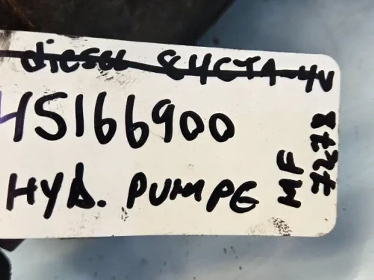 Billede 5 - Massey Ferguson 7278 Hydraulikpumpe 45166900