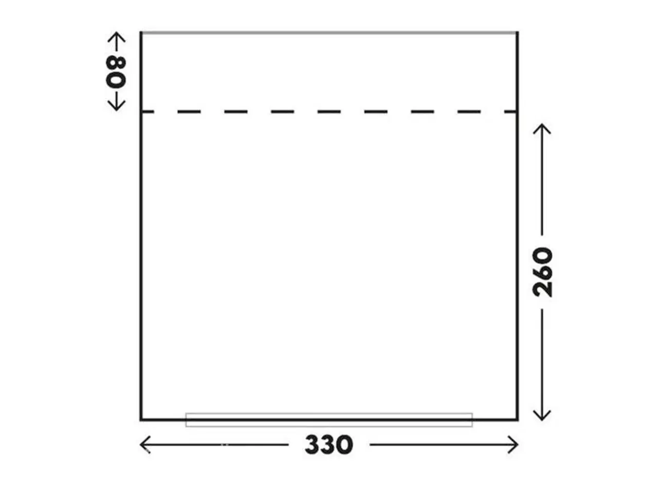 Billede 10 - Telta       Pure Drive-away 330              PURE DRIVE-AWAY Passer til autocampere  12599.00 kr