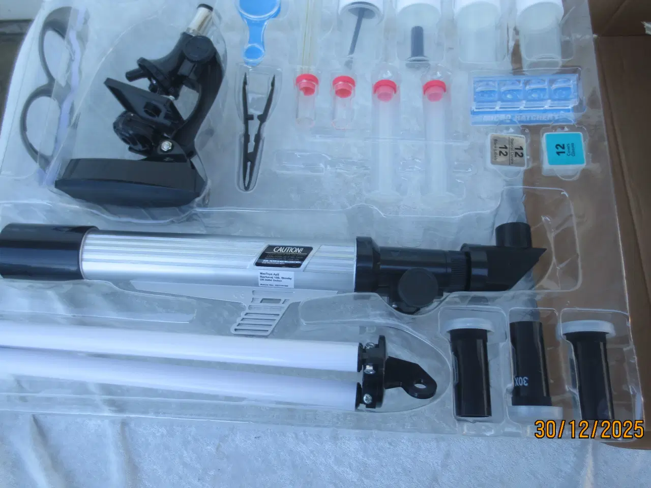 Billede 4 - 1 sæt Teleskop Og Mikroskop Videnskab