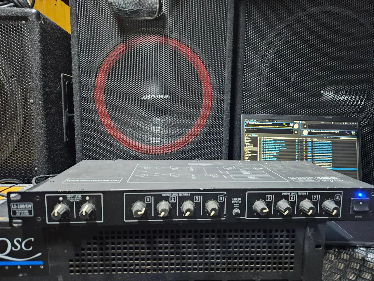 Billede 1 - IMG LS-280/SW 8-vejs line splitter