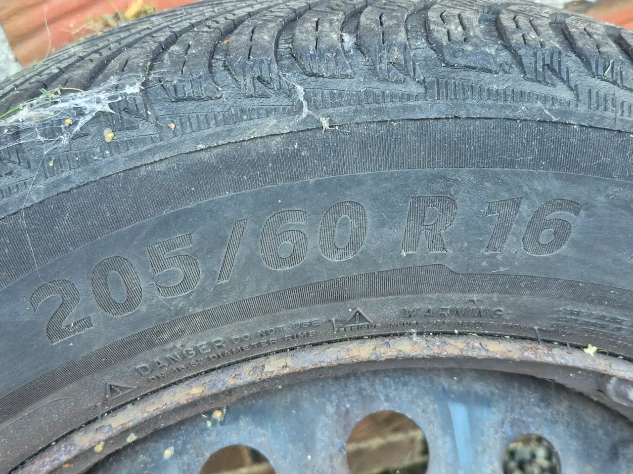Billede 3 - 4 stk. Vinterhjul m. Michelin dæk Inc. bolte og py