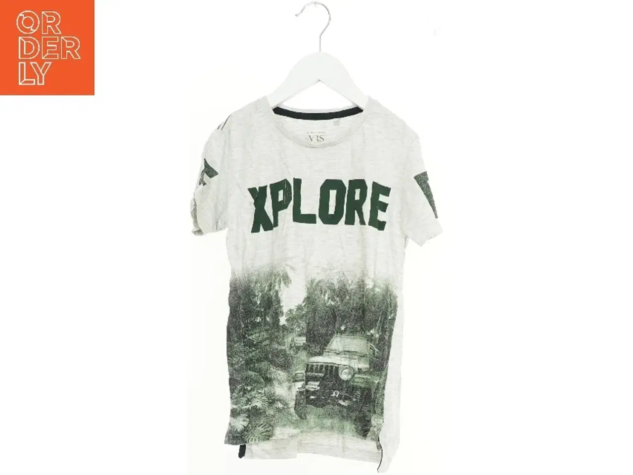 Billede 1 - T-shirt med tryk 'XPLORE' fra VRS (str. 140)