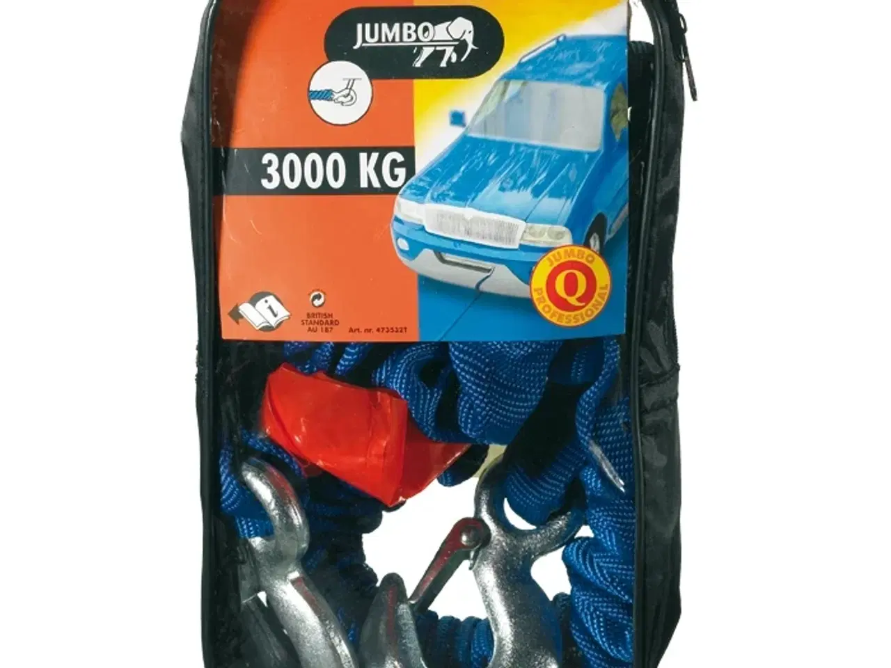 Billede 1 - Slæbetov Jumbo 3000kg elastisk