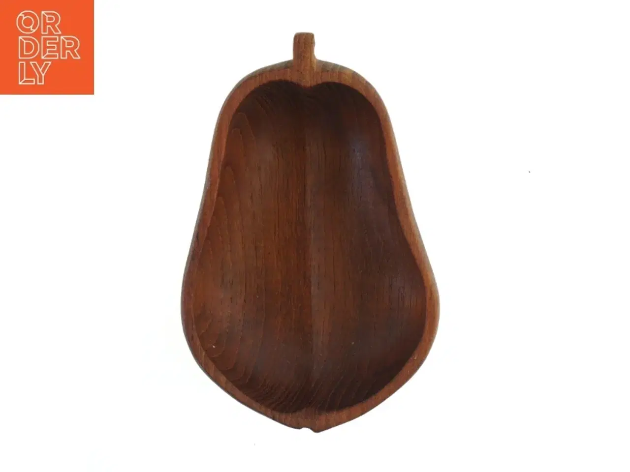 Billede 3 - Pæreformet Teak Træskål (str. 19 cm)