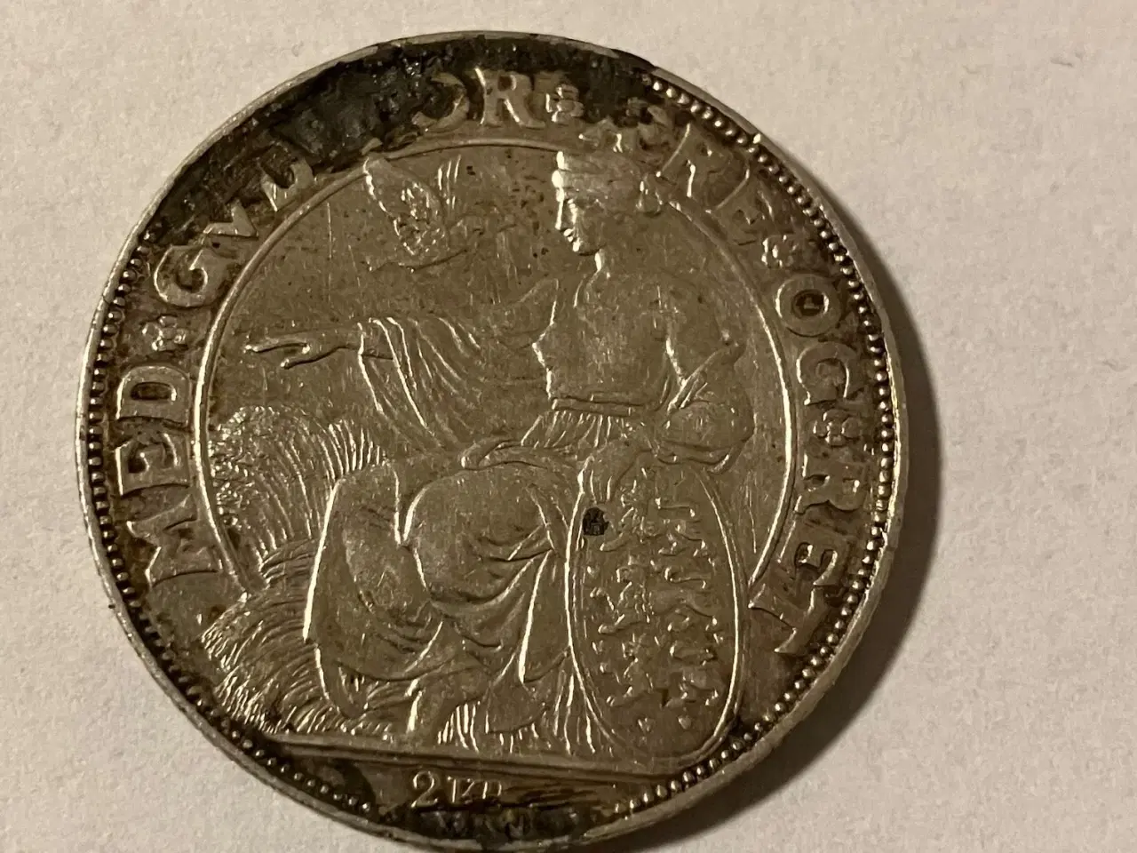 Billede 1 - 2 Kroner 1903 - Dårlig stand