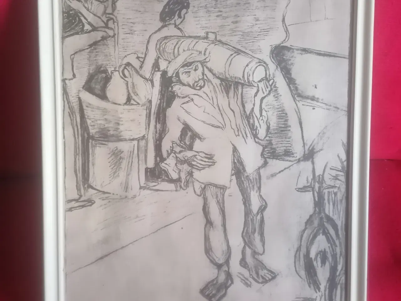 Billede 1 - Plakat, Vandbæreren i Taormina af J. F. Willumsen
