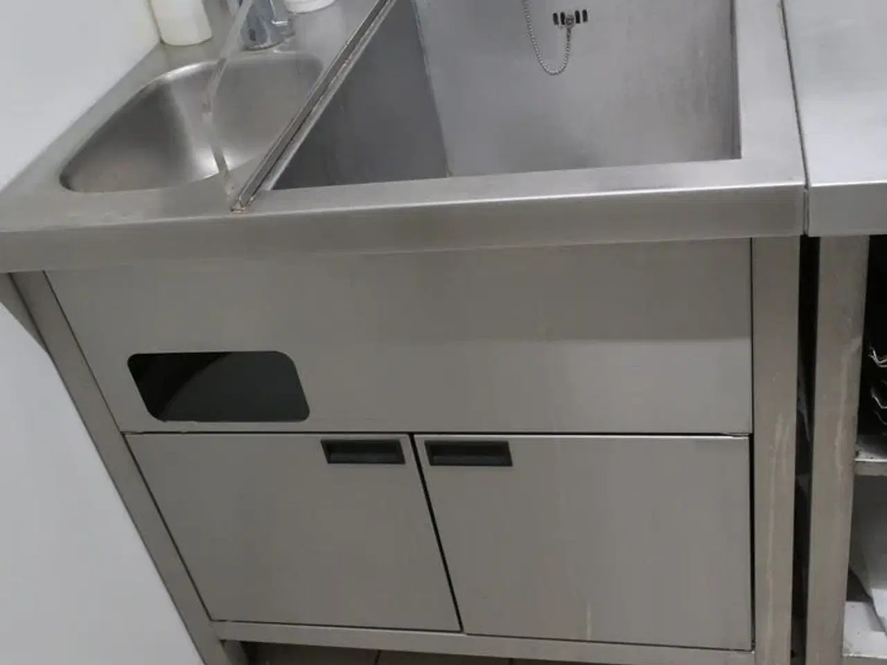 Billede 2 - Arbejdsstation i rustfri stål