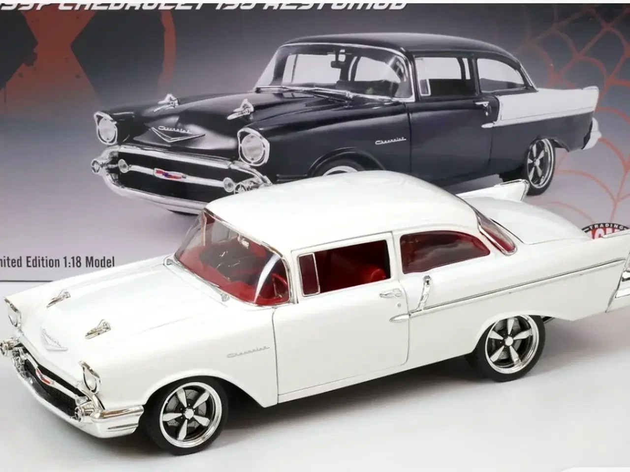 Billede 1 - 1:18 Chevrolet Bel Air 1957