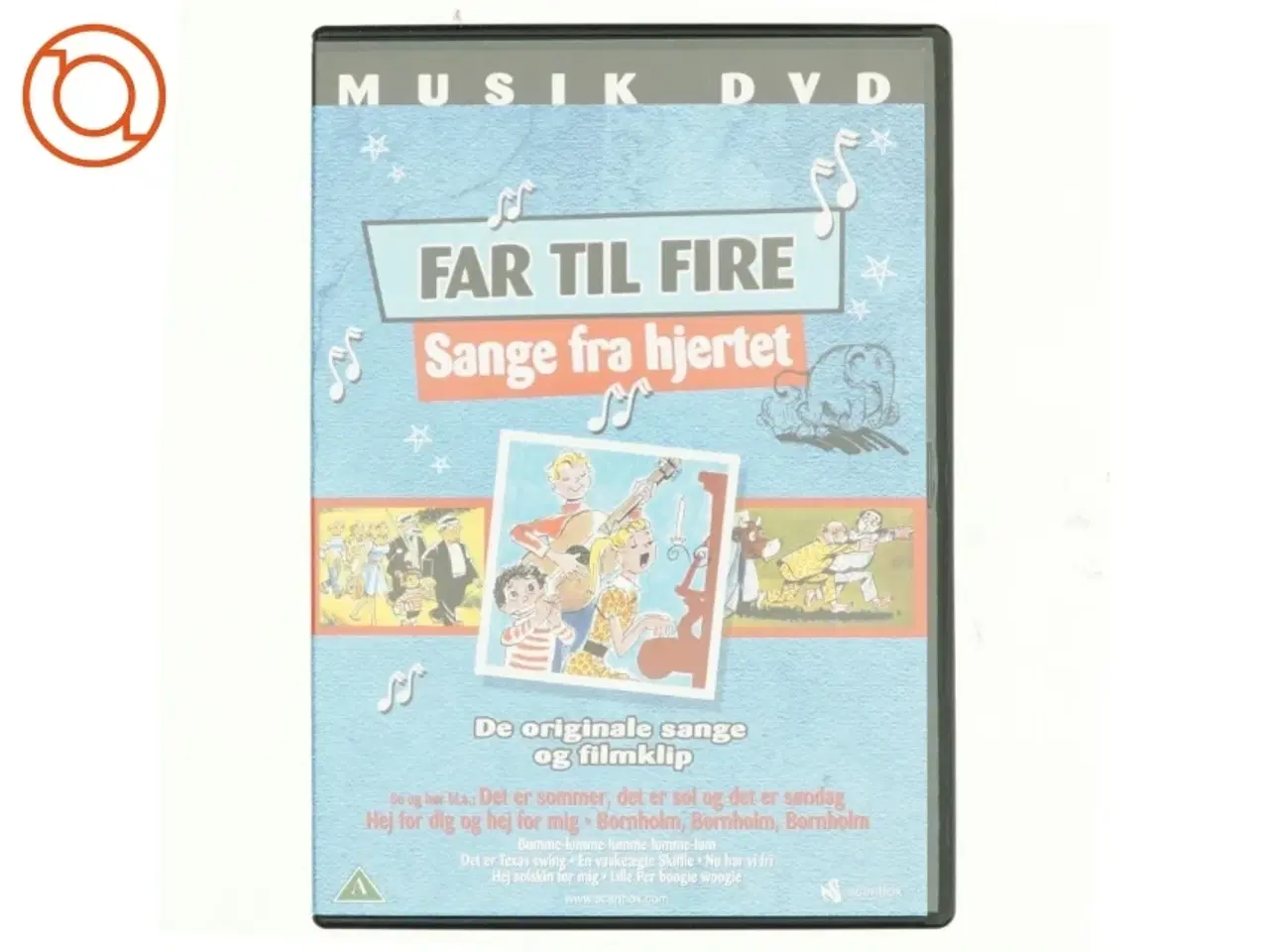 Billede 1 - Far til fire, sange fra hjertet