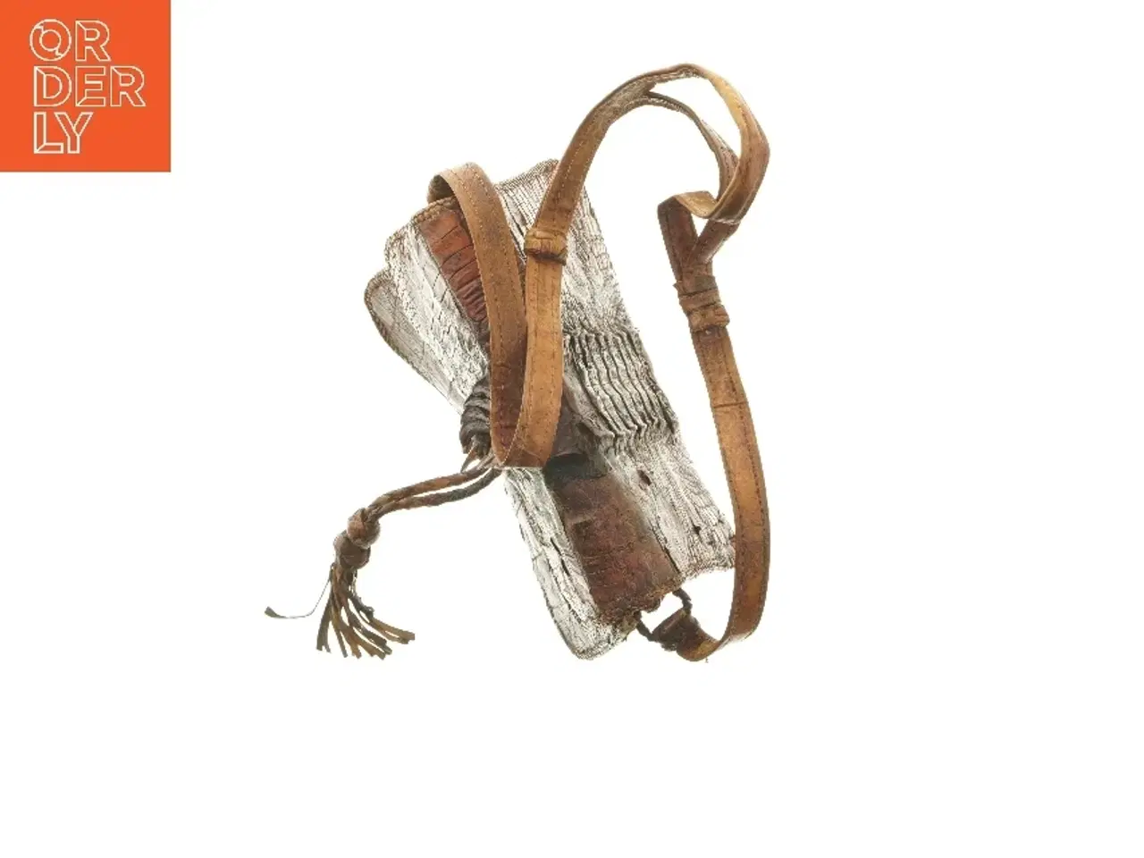 Billede 5 - Krokodilleskinds taske  (str. 22x24x14 cm)