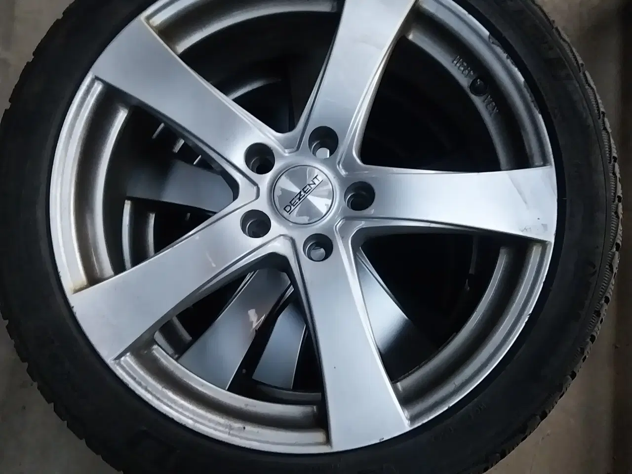 Billede 4 - 5x112 alufælge med vinterdæk