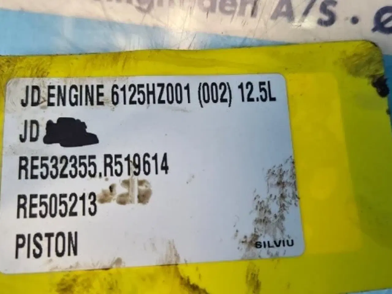 Billede 2 - John Deere 6125HZ001 Stempel RE532355