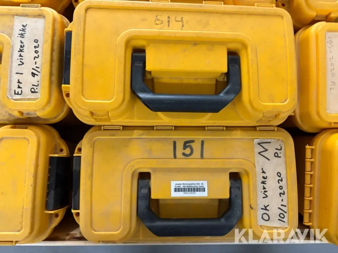 Billede 10 - Installationstester Fluke 1653B - 13 styk