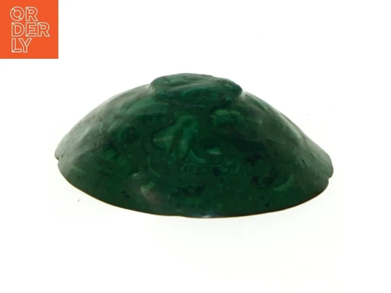 Billede 4 - Malakit skål (str. 12,5 cm i diameter. 3 cm høj)